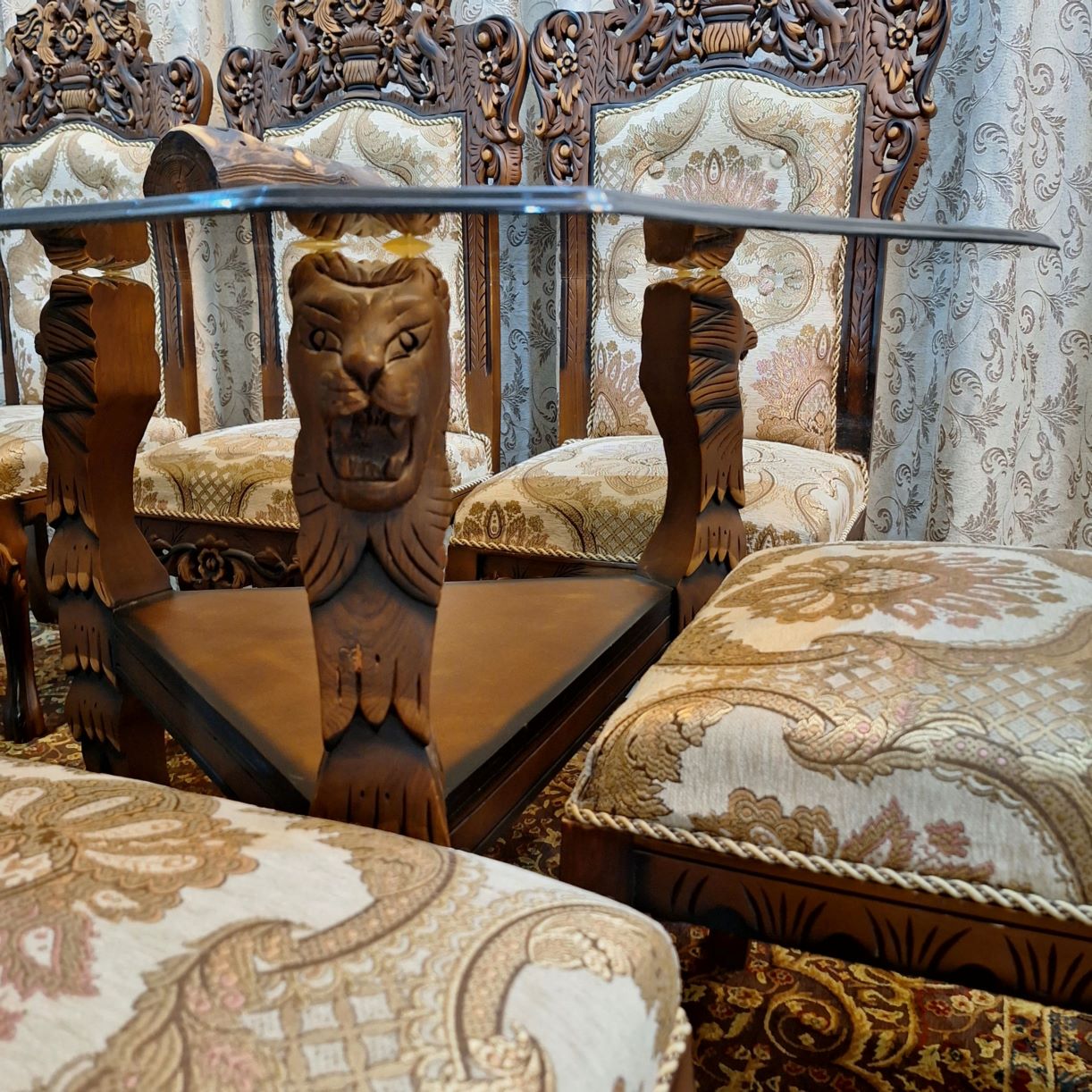 مبلمان منبت کاری دست ساز سفارشی